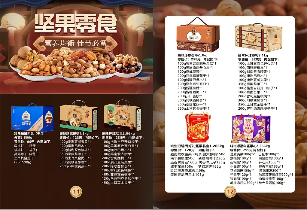 食品產(chǎn)品目錄制作