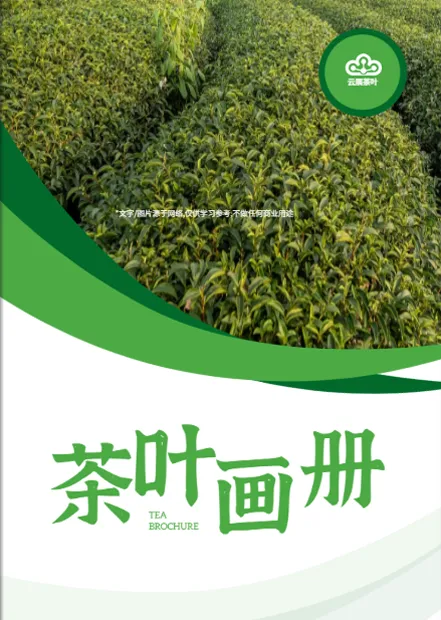 茶葉宣傳冊(cè)設(shè)計(jì)模板