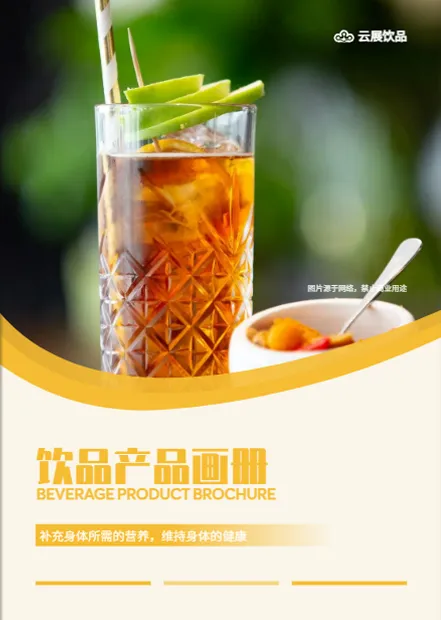 飲品產(chǎn)品畫(huà)冊(cè)宣傳單彩頁(yè)設(shè)計(jì)模板免費(fèi)
