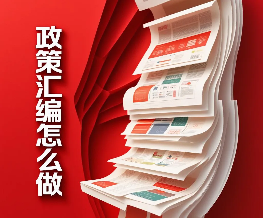 政策匯編怎么做封面圖