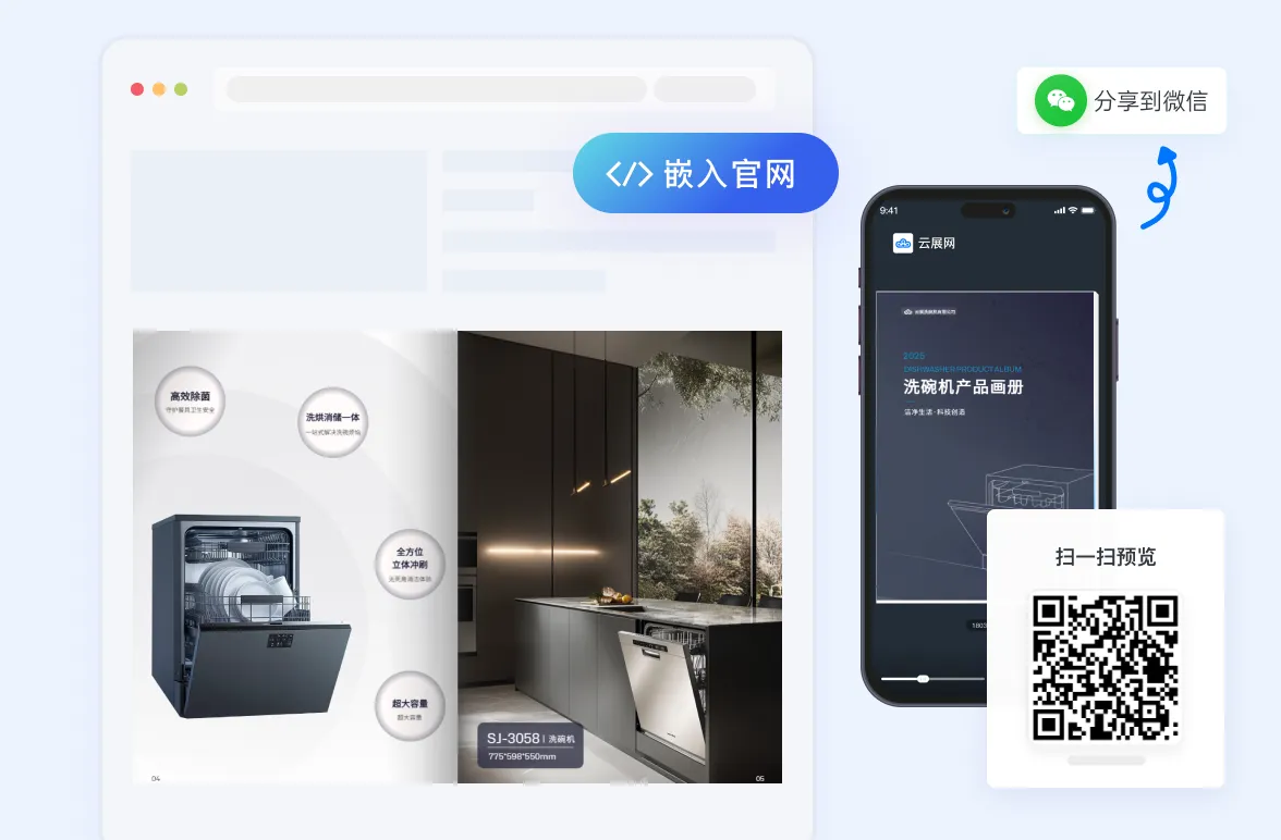 為什么用云展網(wǎng)做餐飲設(shè)備宣傳冊(cè)？