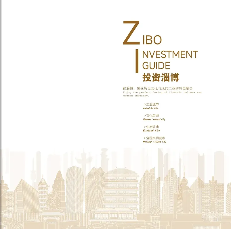市政府招商引資手冊設(shè)計案例