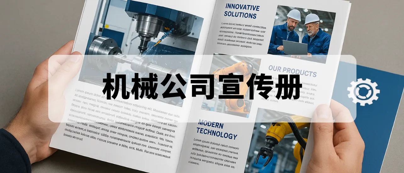 機(jī)械公司宣傳冊設(shè)計(jì)制作