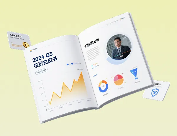 客戶經(jīng)理通過郵件發(fā)送電子內(nèi)刊給高凈值客戶