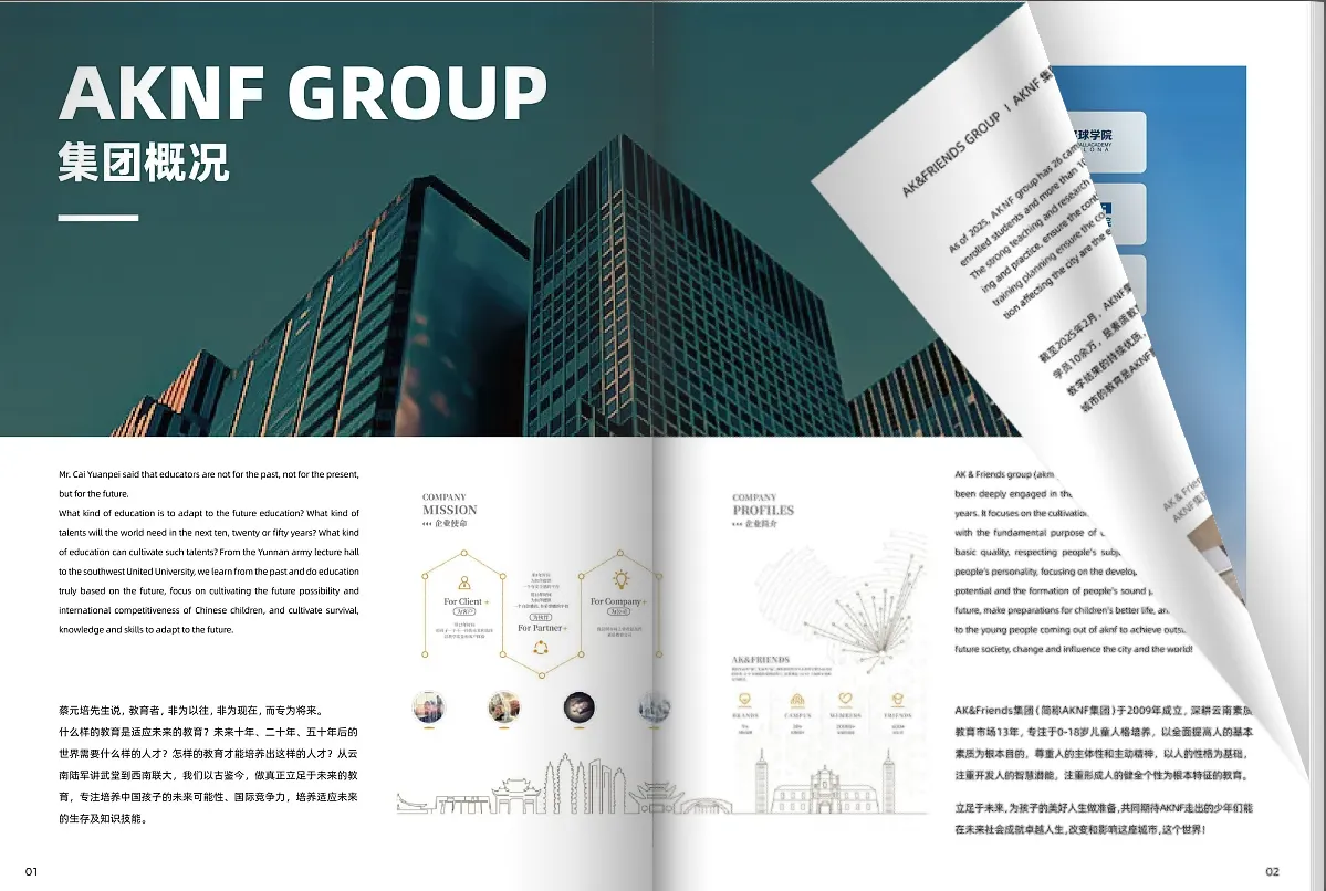企業(yè)宣傳冊(cè)排版