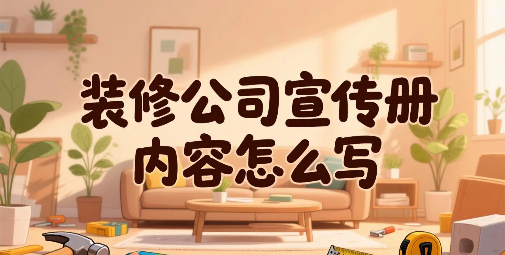 裝修公司宣傳冊(cè)內(nèi)容封面圖