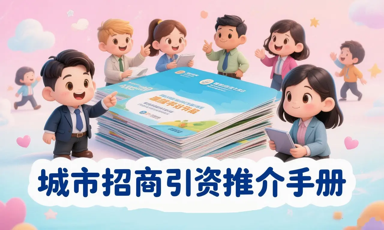 招商引資推介手冊封面圖