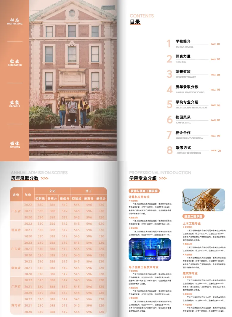 全日制本專科學院招生簡章