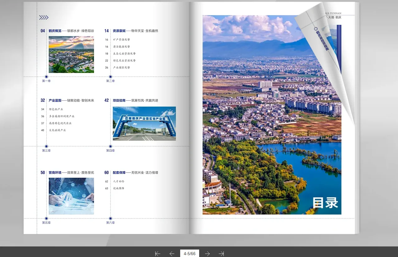 招商推介手冊電子版展示