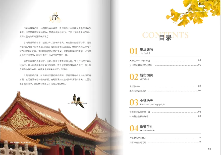 校園雜志期刊設計模板