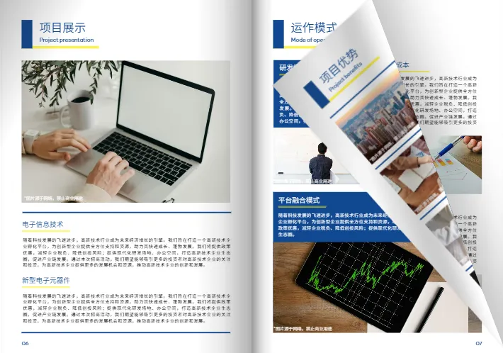 投资创业招商项目计划书模板