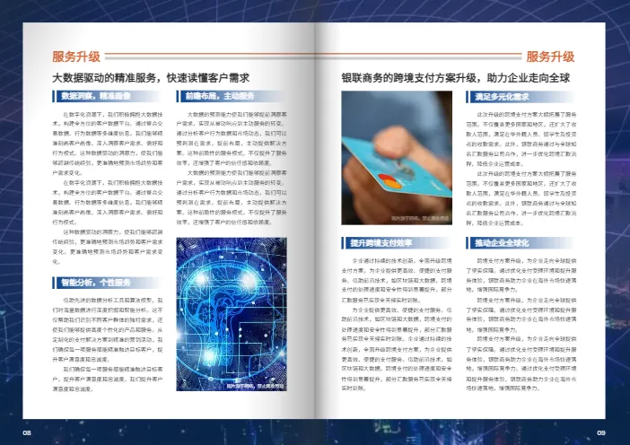 银行企业内刊模板