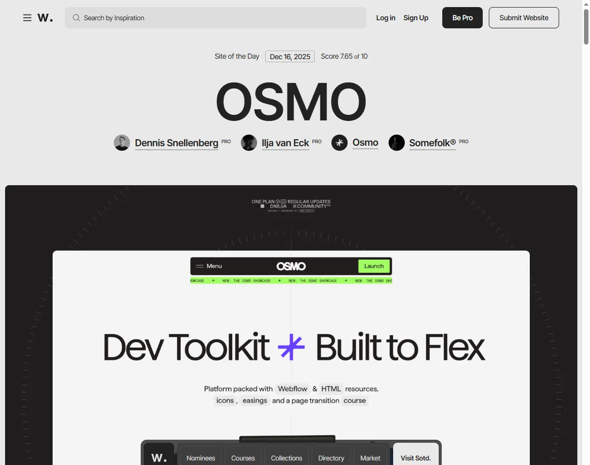 awwwards-設(shè)計(jì)靈感網(wǎng)站