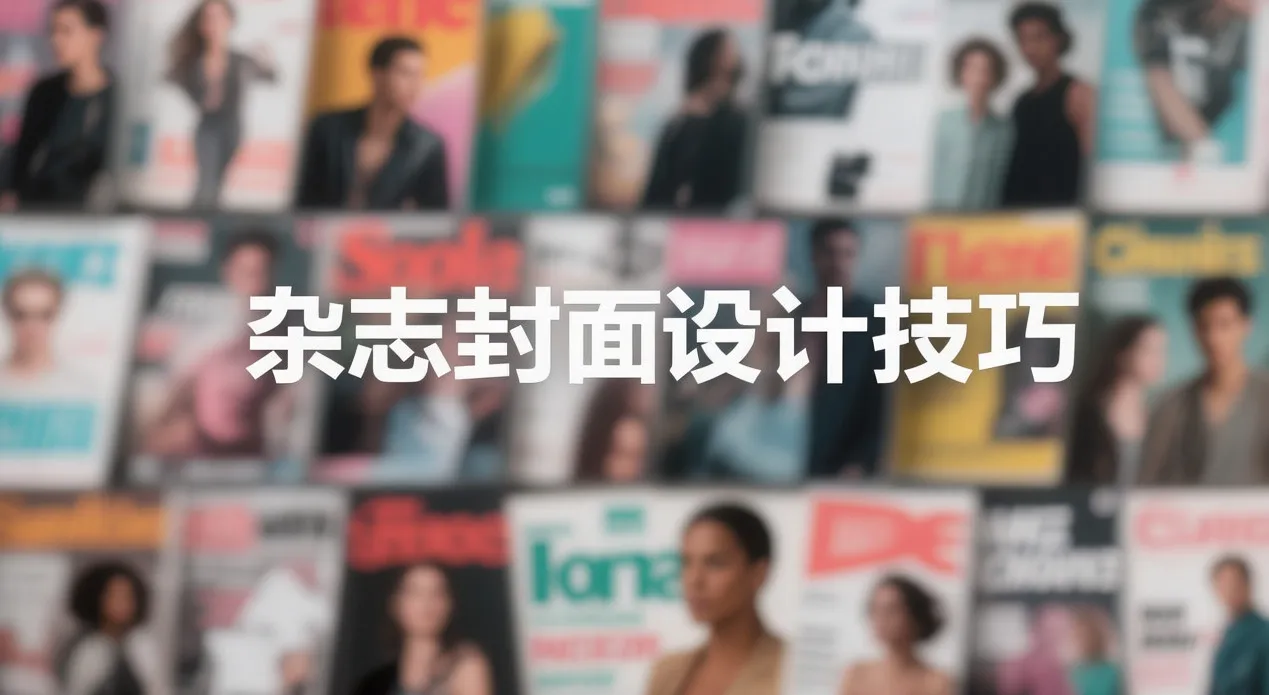杂志封面设计技巧封面图