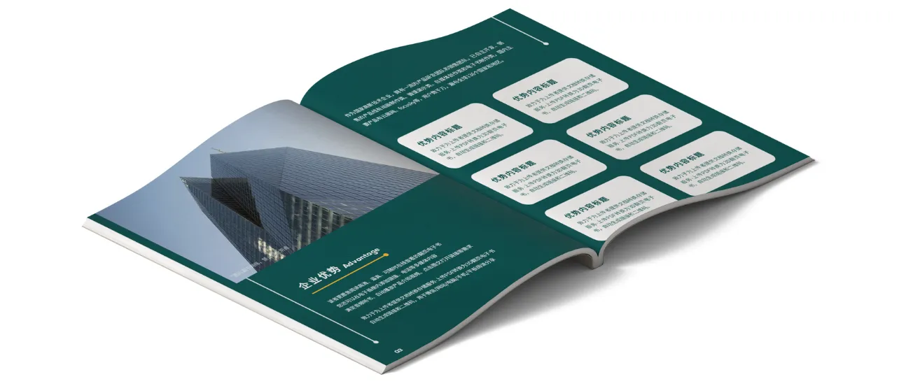 企业品牌宣传册制作