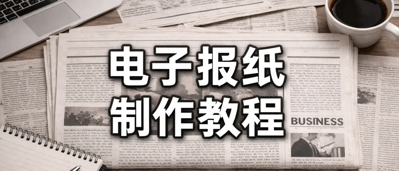 电子报纸制作教程
