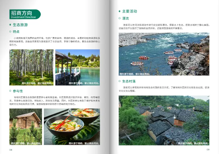 招商畫冊(cè)內(nèi)頁(yè)排版展示