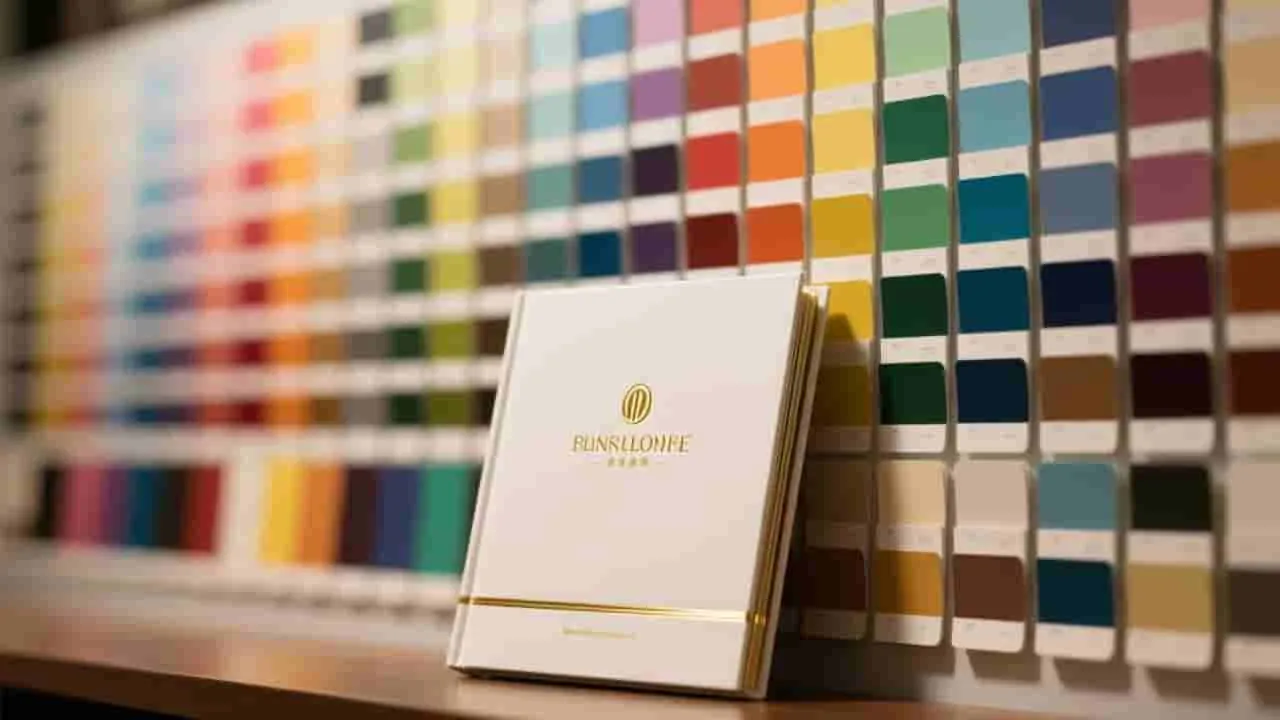 色卡封面設計封面圖