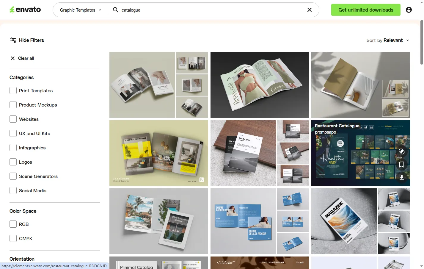 外贸产品目录模板下载-envato