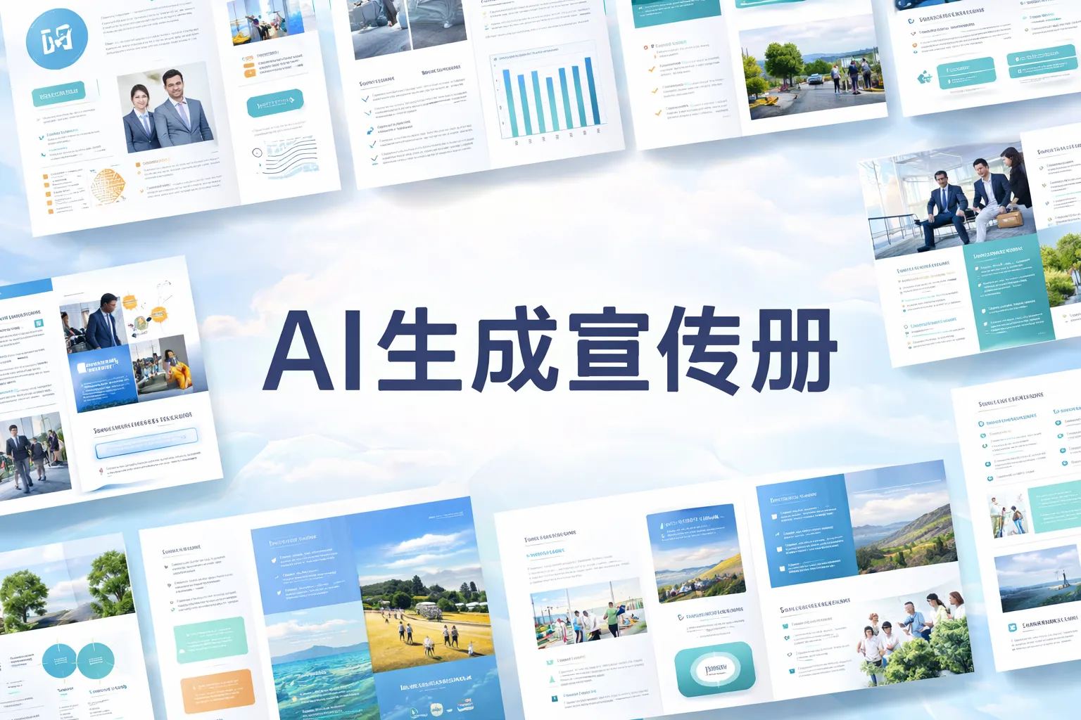 AI生成宣傳冊