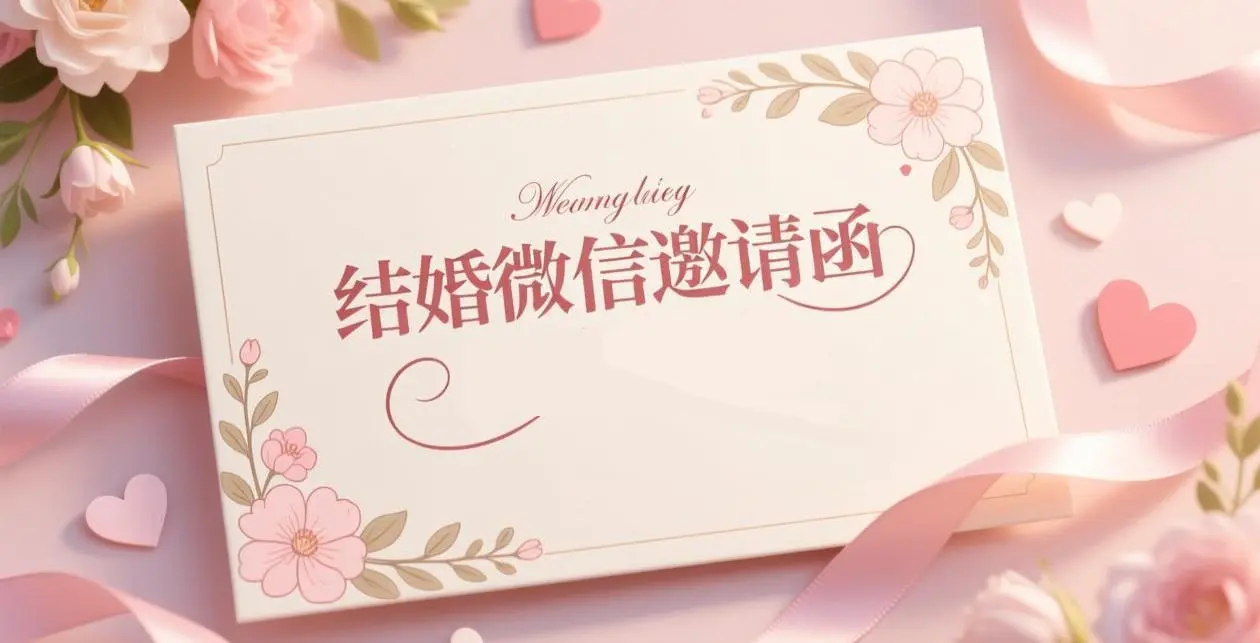 結(jié)婚微信邀請函制作指南封面圖