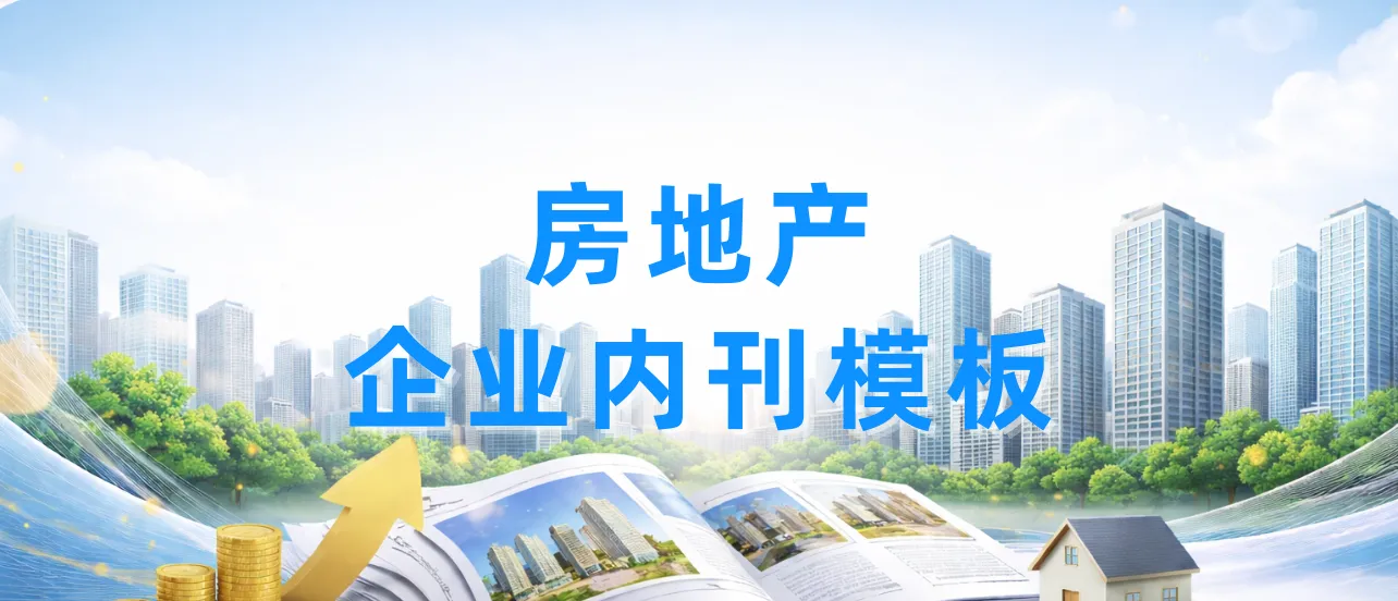房地产企业内刊模板