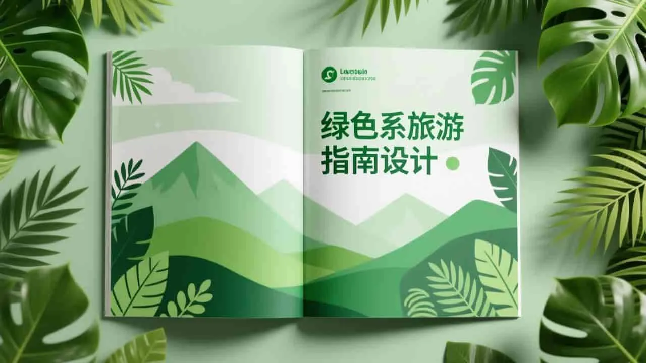 綠色系旅游指南設(shè)計(jì)