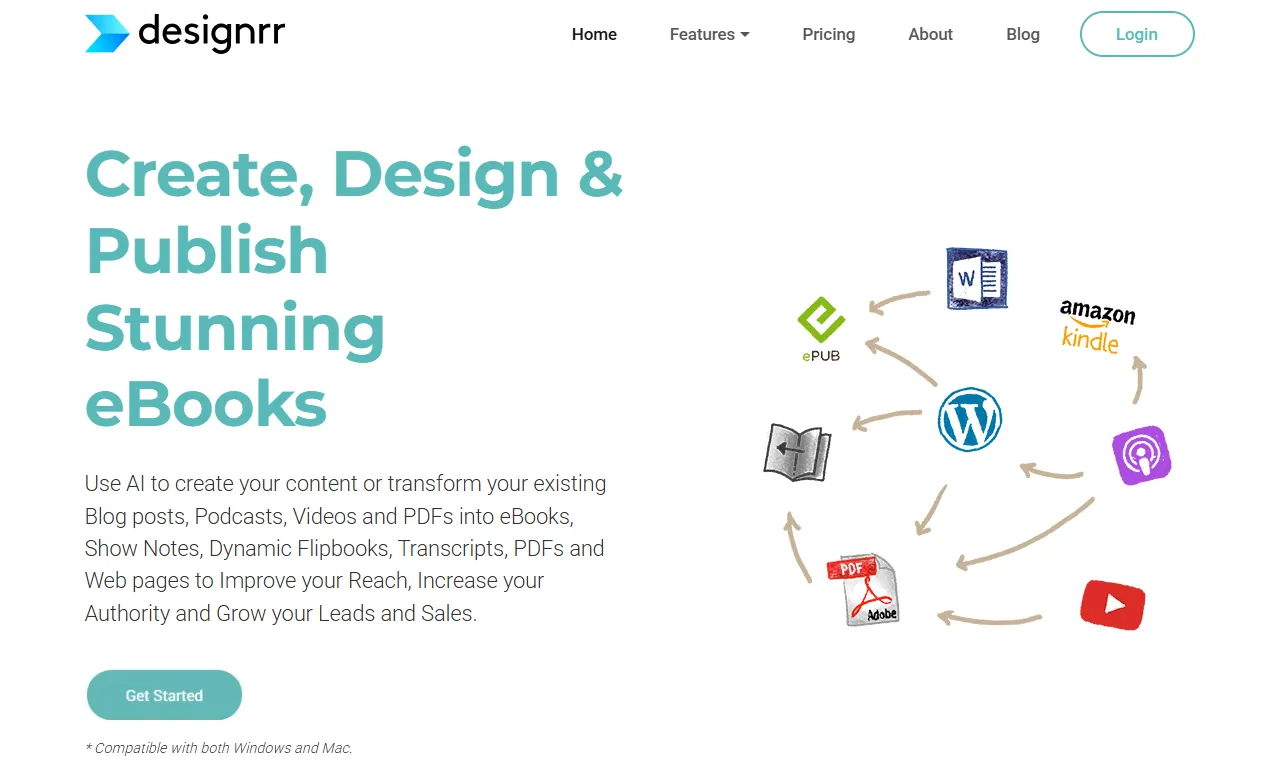 电子书制作AI工具-Designrr