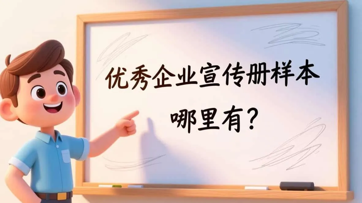 优秀企业宣传册样本封面