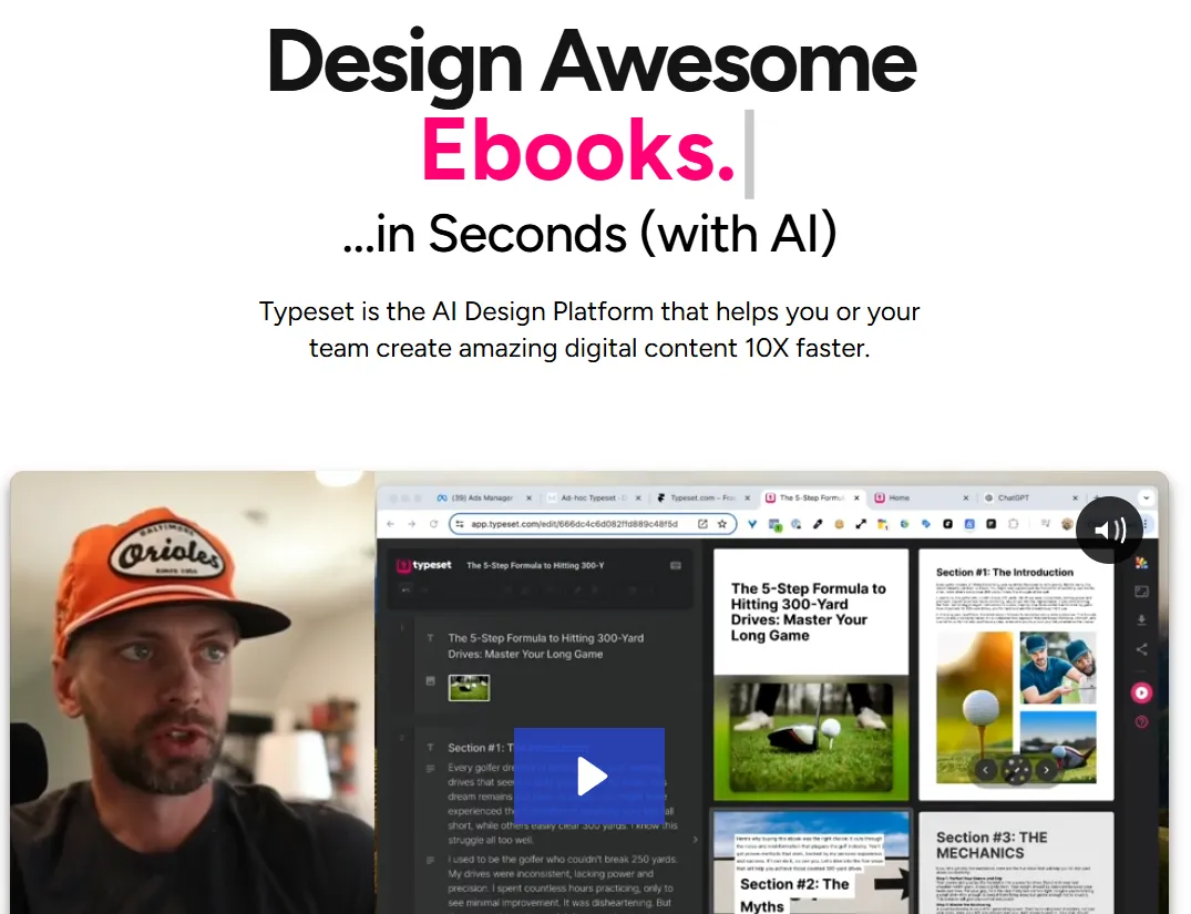 电子书制作AI工具-Typeset