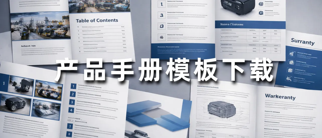 产品手册模板下载