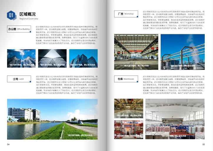 综合保税区投资推介手册模板