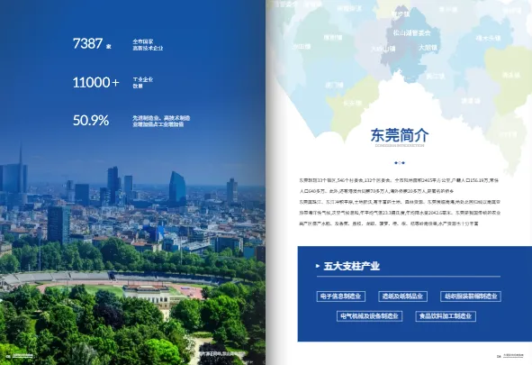 省级市城市地块招商推介手册模板