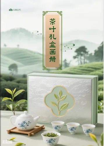 茶叶礼盒价目表模板，雅致国风设计